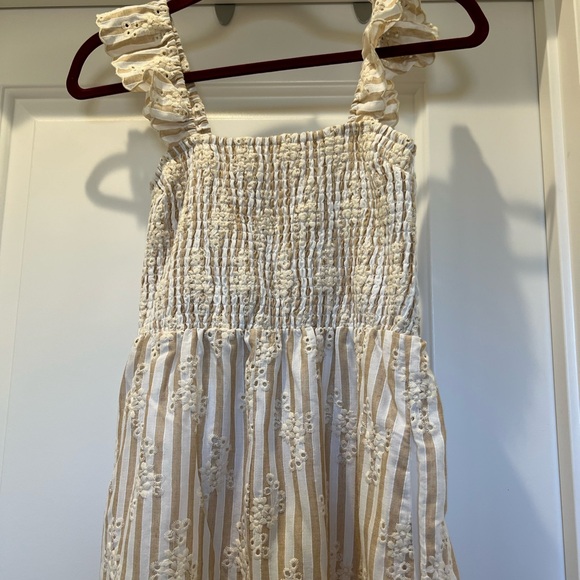 Maxi dress with smocked bodice - like new - Picture 3 of 15